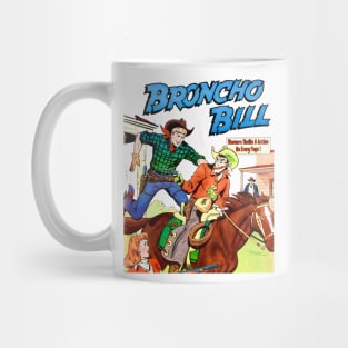 Money Western  Horse Cowboy Retro Broncho Bill Comic Mug